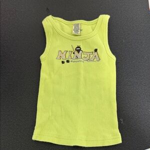 Kavio Lime Green Ninja Tank Top 2010